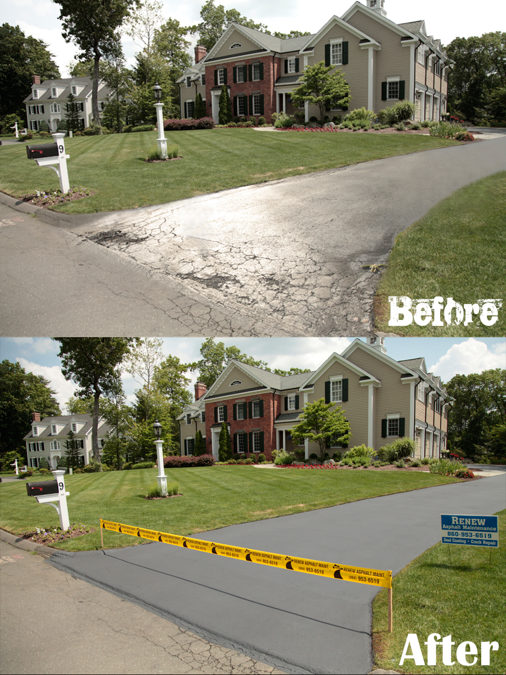 Before and After: Residential Driveway